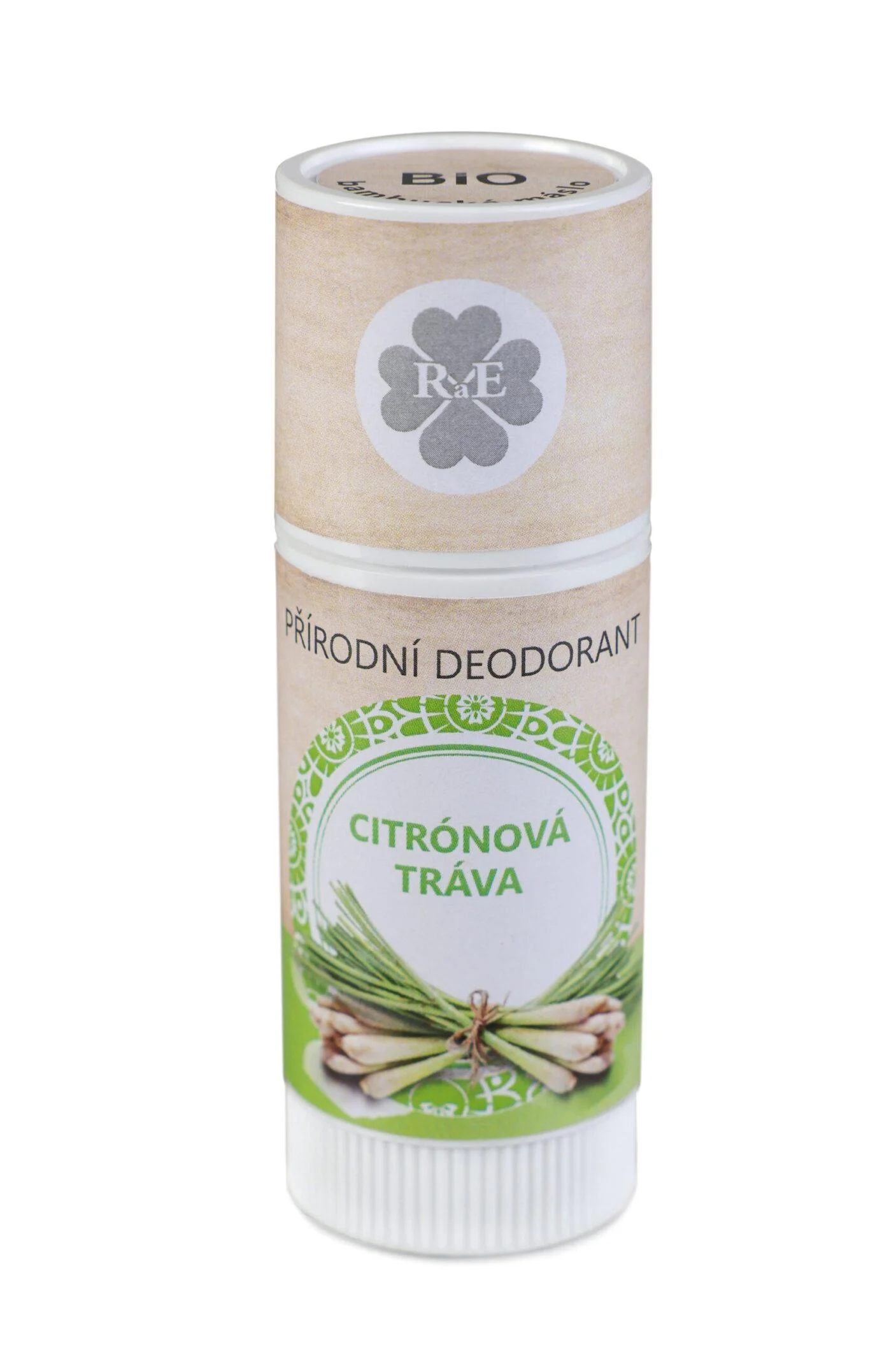Naturalny dezodorant stały CITRON GRASS 25 ml
