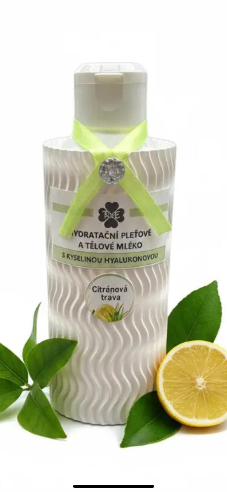 Nawilżający balsam do skóry i ciała trawa cytrynowa 100 -250 ml